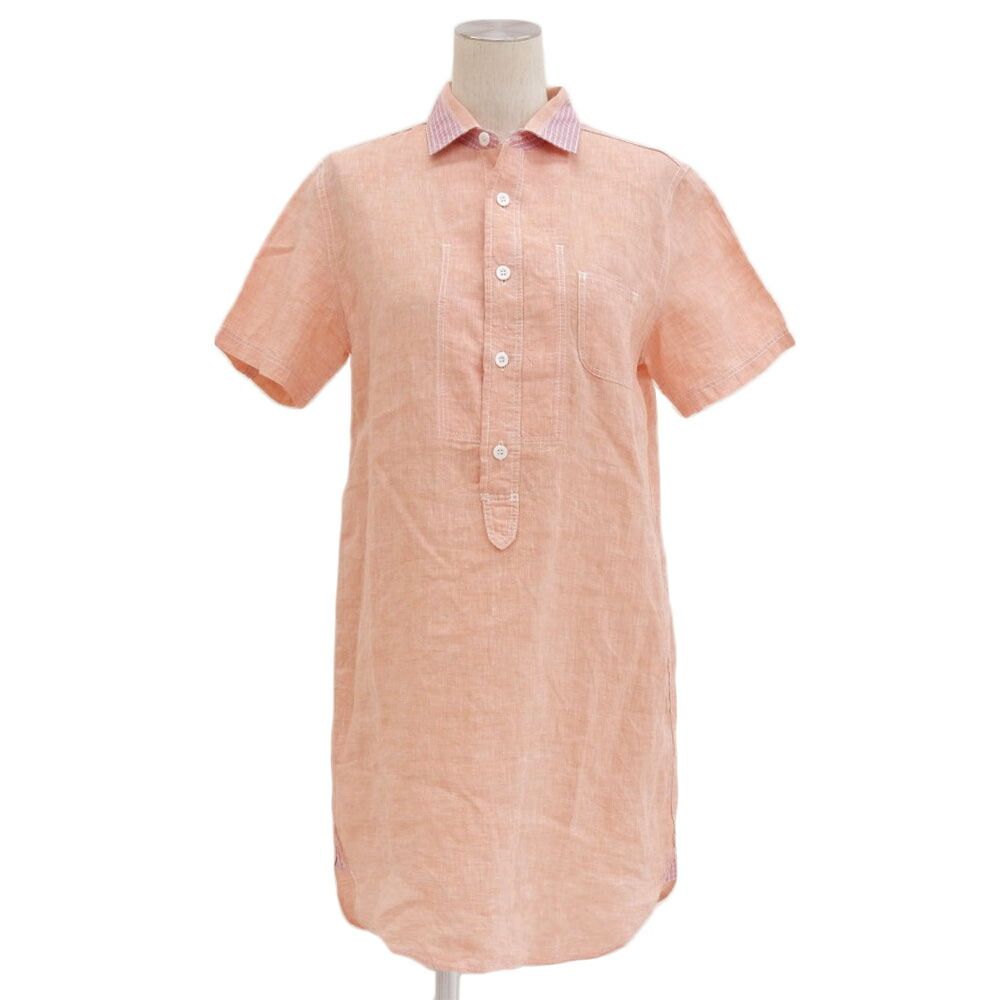 超 JUNYA WATANABE MAN ジュンヤワタナベマン ジュンヤマン 半袖シャツ ブラウス ワンピース パッチワーク AD2012 M レディース 239635