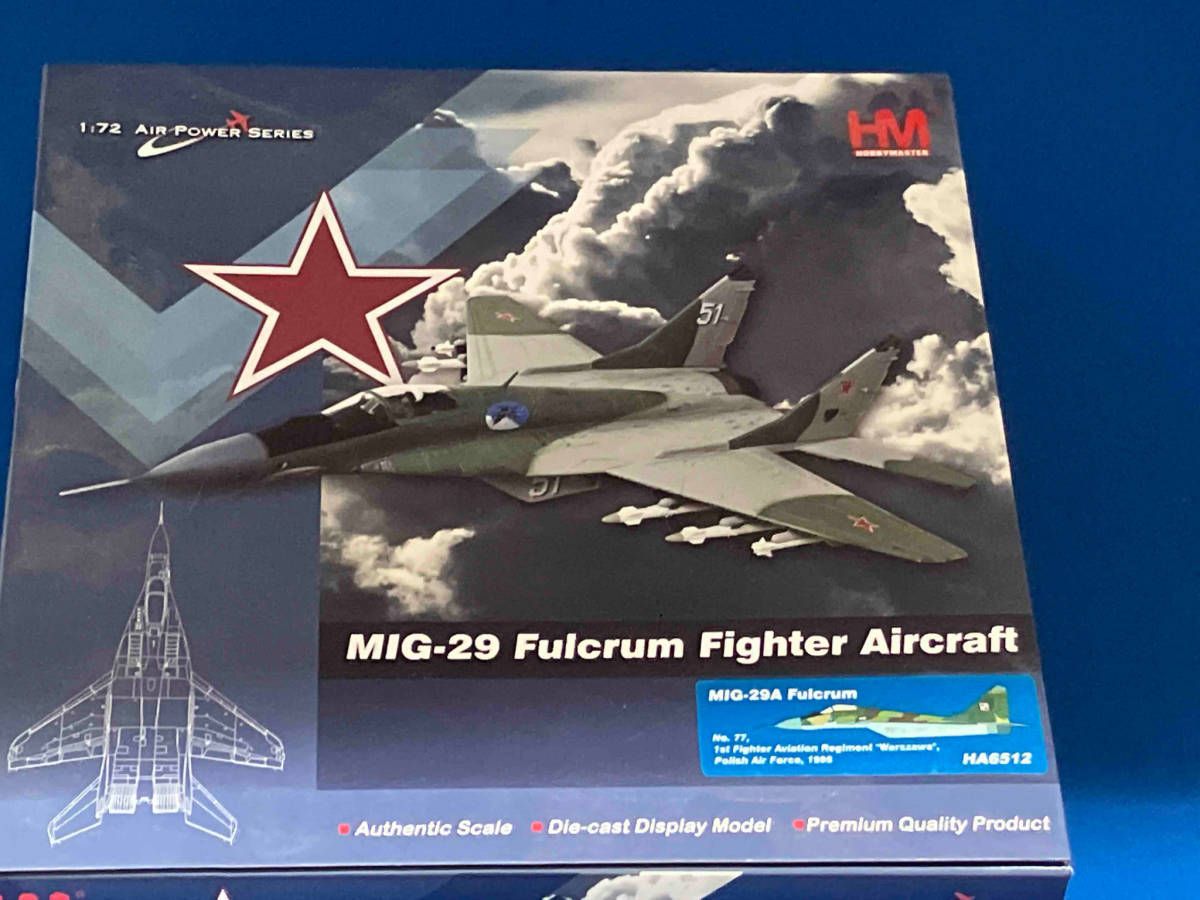 ホビーマスター 1/ 72 MiG-29 ファルクラム”アクロバットチーム 美品 HOBBY MASTER 1/72 (ダイキャスト製) MiG-29 ファルクラムA