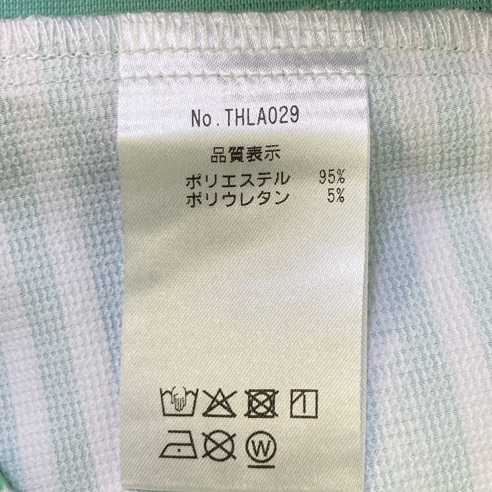 低価格！ サイズ LL TOMMY HILFIGER GOLF トミー ヒルフィガーゴルフ スカート ボーダー ロゴ柄 グリーン系 240101537125 ゴルフウェア レディース ストスト