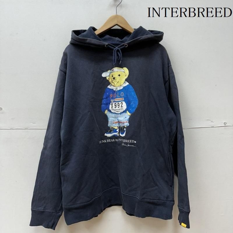 INTERBREED インターブリード パーカー 長袖 FUNK BEAR ファンク