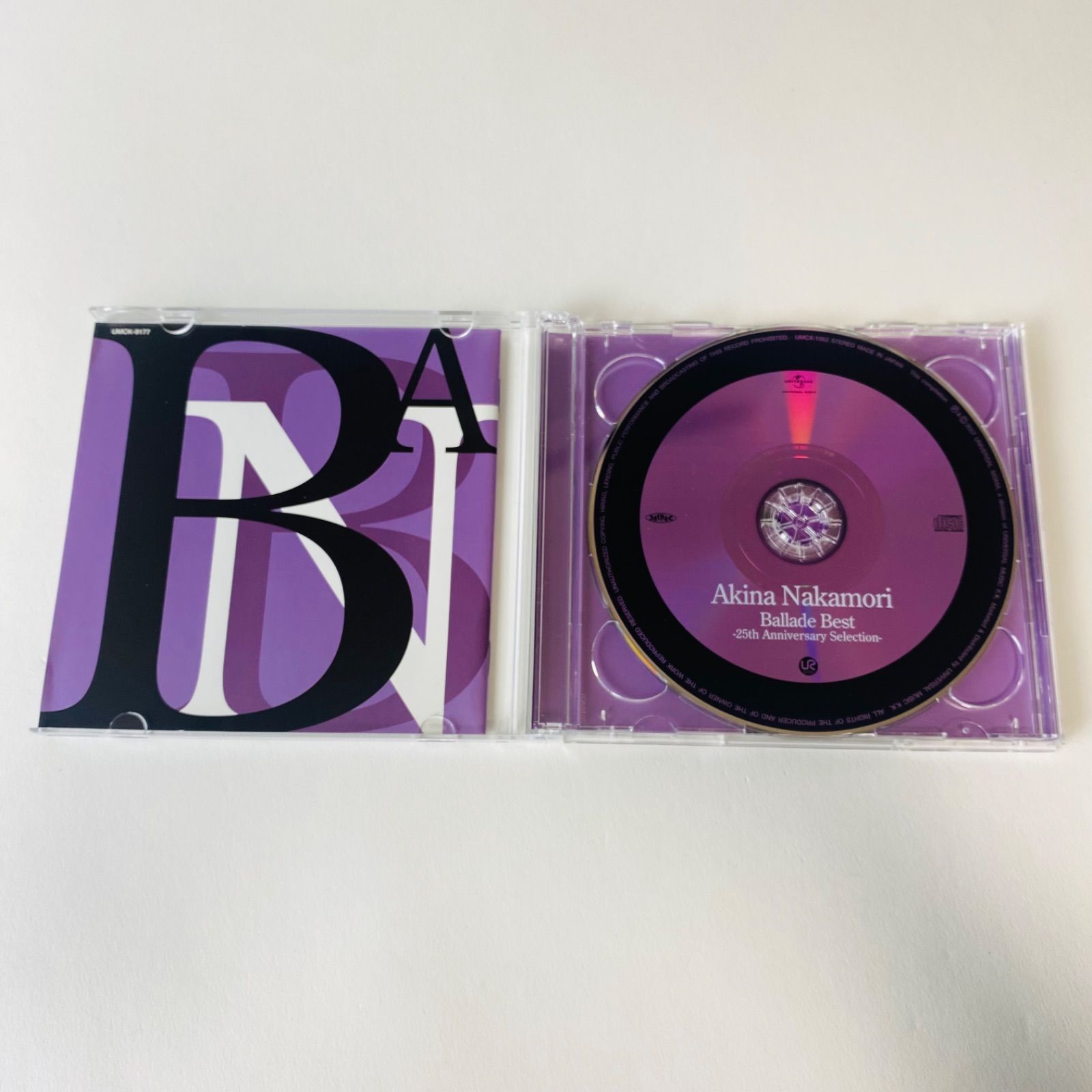 帯付](初回限定盤) 中森明菜 / バラード・ベスト～25th