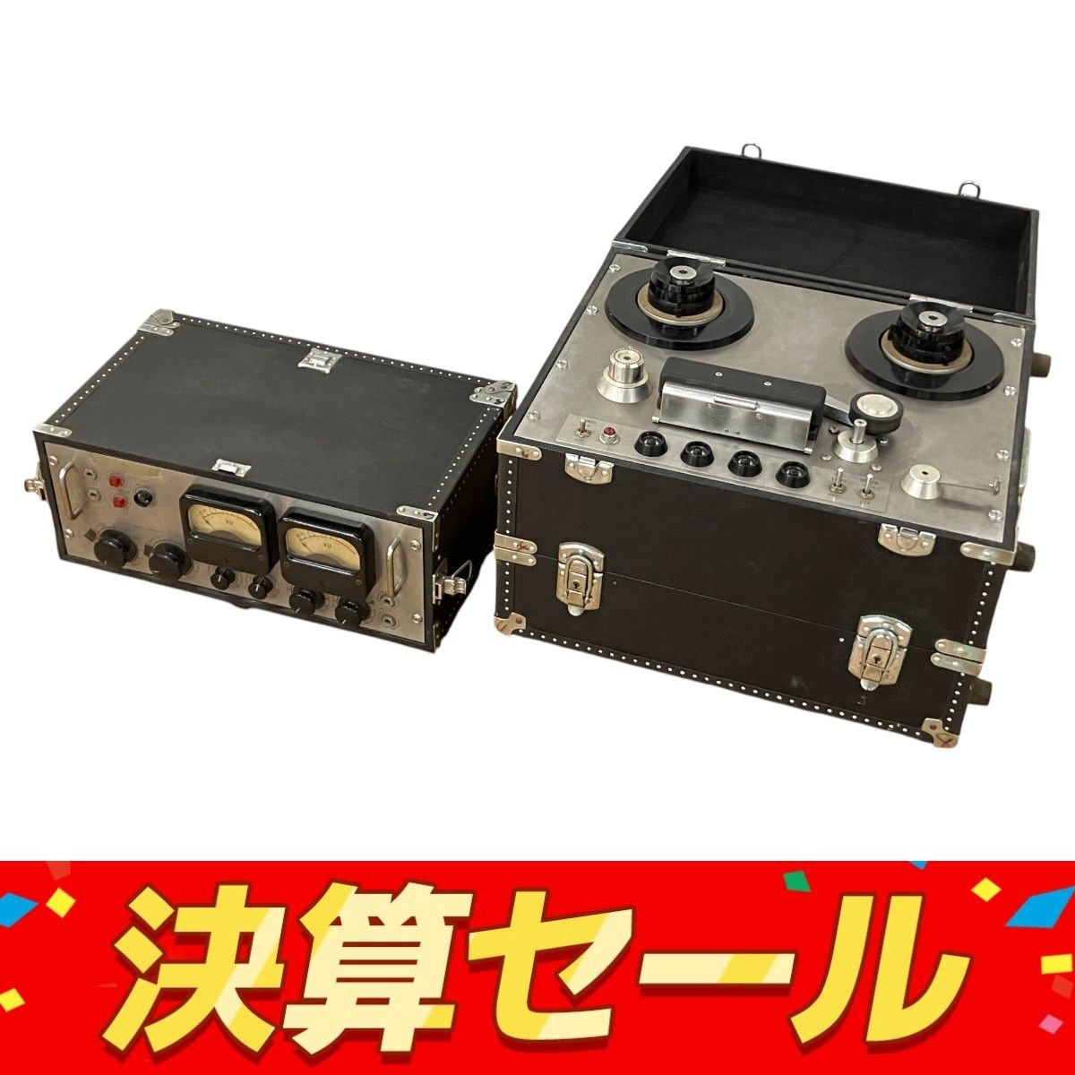 TRK テープレコーダー研究会 オープンリールデッキ TRK-339 ハードケース付き 品 音響機器 ジャンク S10131103