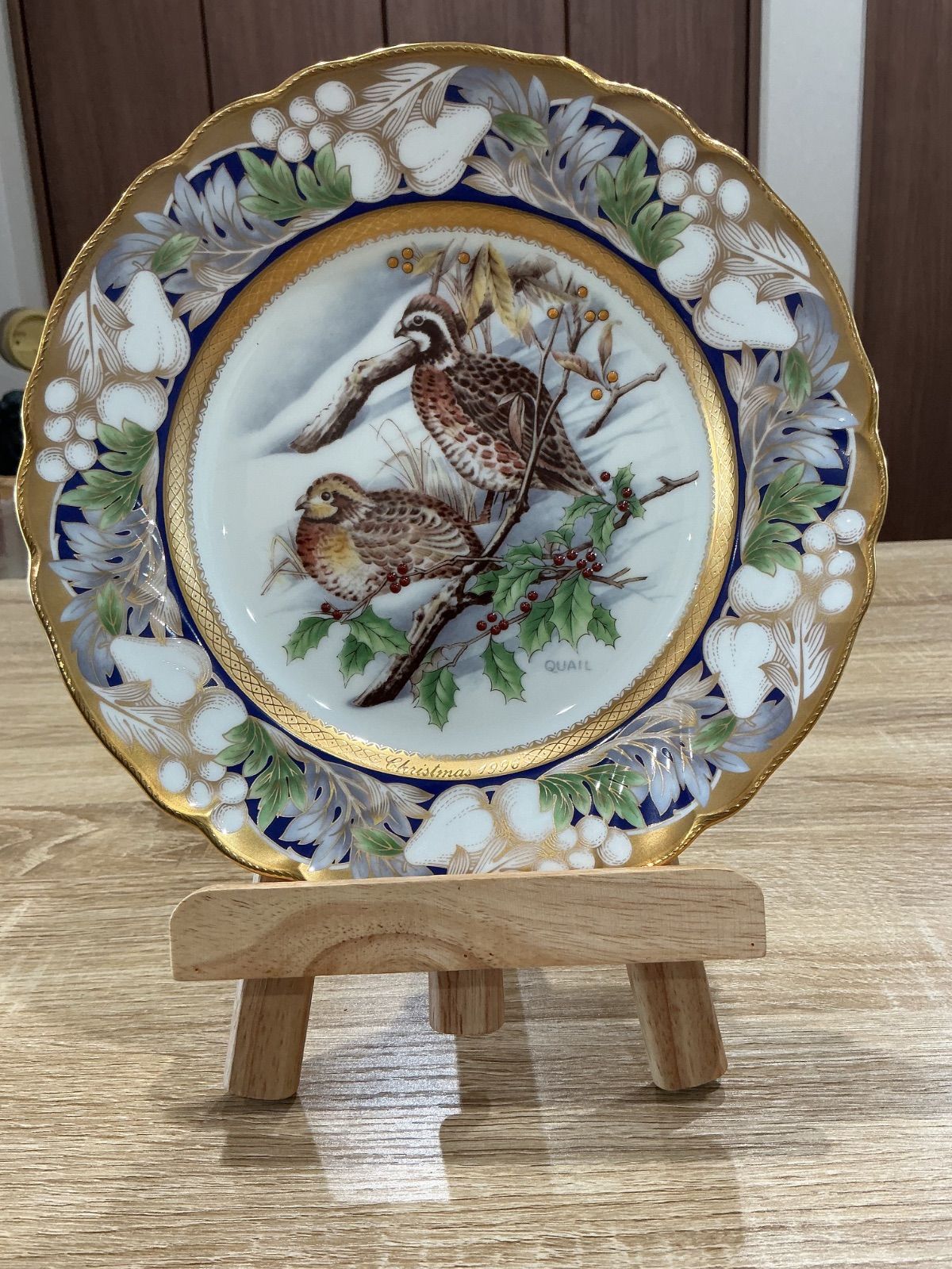 Noritake Birds of America 2006 限定皿 ✨【限定品】ノリタケ BIRDS OF AMERICA 〈Northern Bobwhite