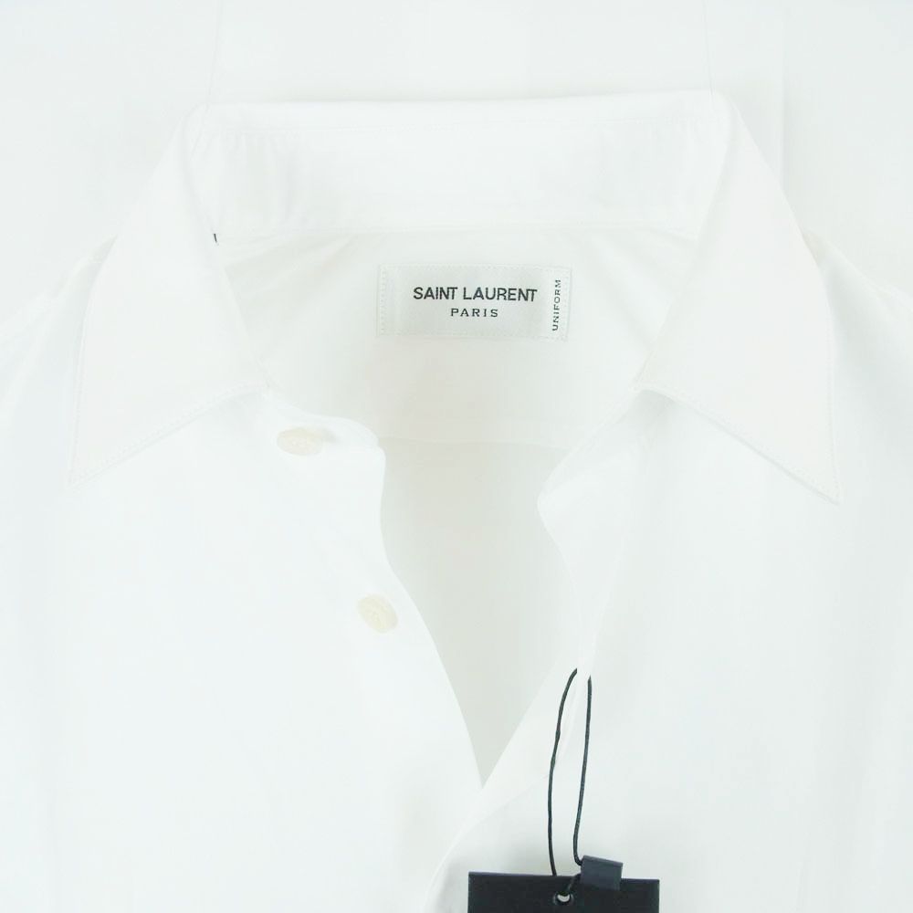 SAINT LAURENT サンローラン 638427 Y217W ユニフォーム プレーン 長袖