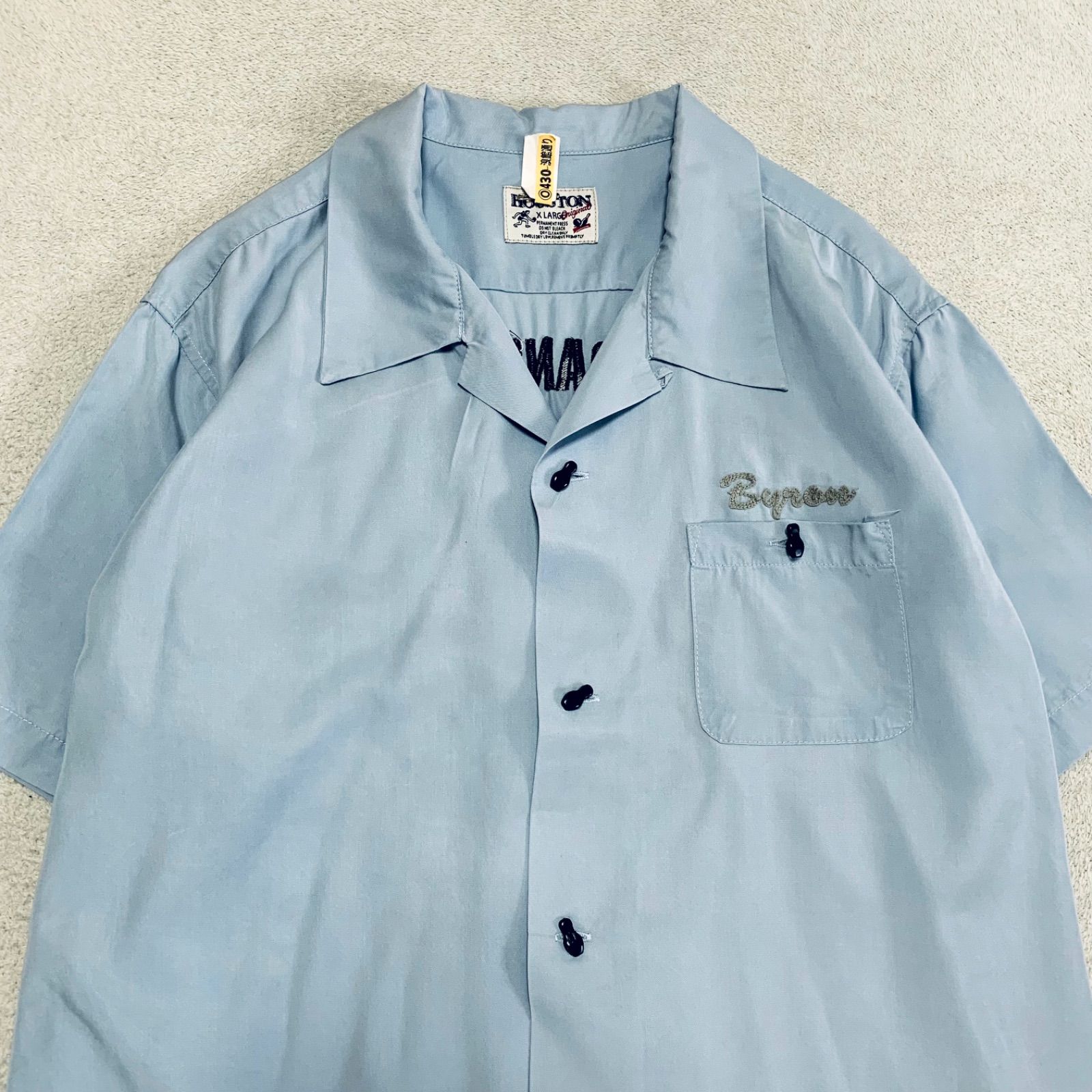 Wevber ウェーバー BOWLING SHIRT ボーリング シャツ M WEBER