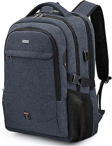 HIKKER-LINK リュック ビジネスリュック メンズ 大容量 レディース ビジネスリュック PCリュック 15.6インチ A4対応 USB充電ポート イヤホン穴付き 機能性リュック 自転車 出張 旅行 通勤 通学 作業用リュック