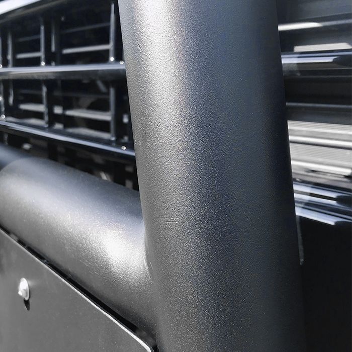 キャリー DA16T パイプ フロント バンパー ガード マット ブラック