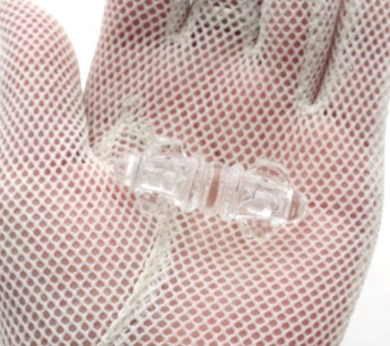 水晶 ・ヒマラヤ チベット仏像 ・秘宝逸品 ・家宝 ・ご利益 ・送料無料 ヒマラヤ水晶 バジュラ 金剛杭 (43mm) 穴あり 天然水晶 チベット