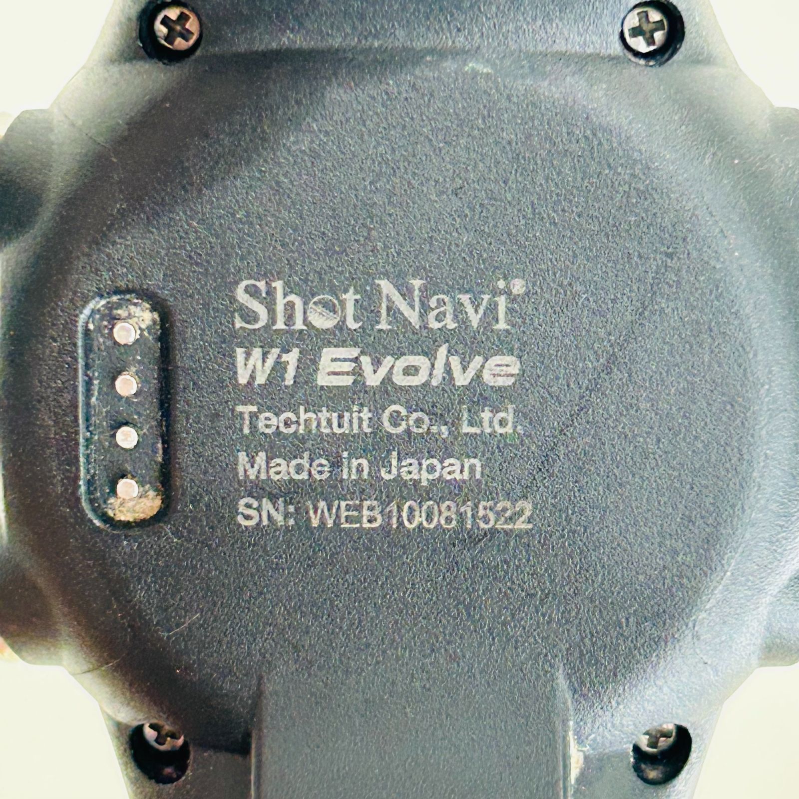 ShotNavi W1 Evolve ゴルフ GPSナビウォッチ 距離計 時計 楽天市場】ショットナビ ゴルフ W1 Evolve ショットナビ
