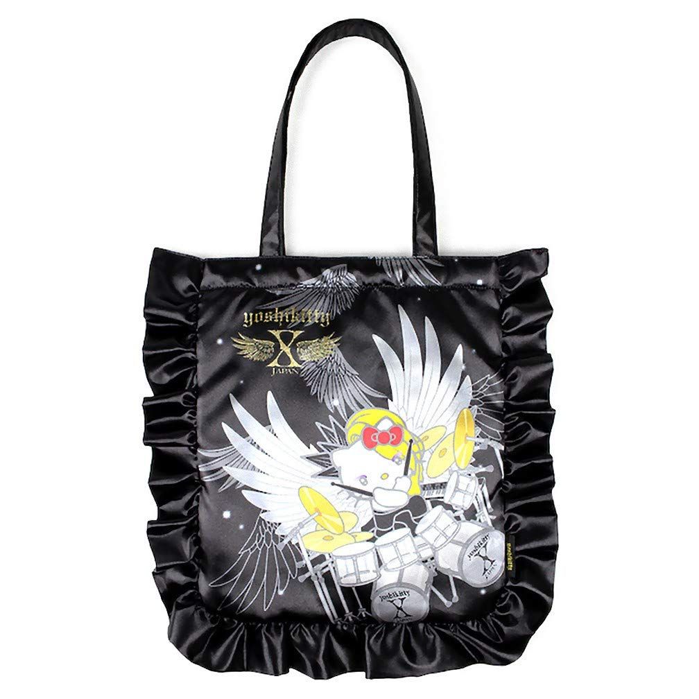 高波クリエイト バッグ トートバッグ yoshikitty サテントートバッグ 091618 製品サイズ:(約)h41×w42×d1cm 