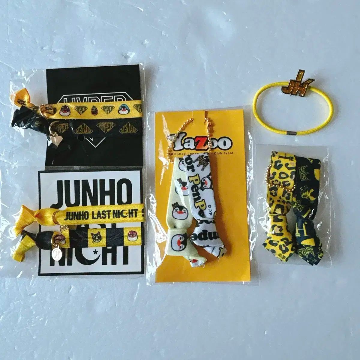 イ・ジュノ(LEE JUNHO) ヘアゴム まとめ売り 5 種