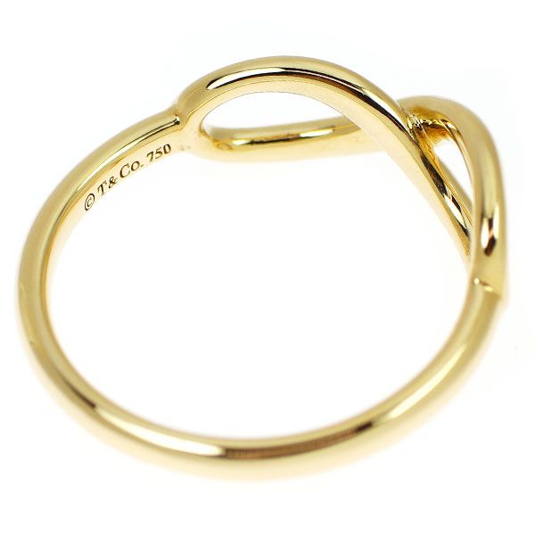 ティファニー K18YG リング インフィニティ - メルカリ