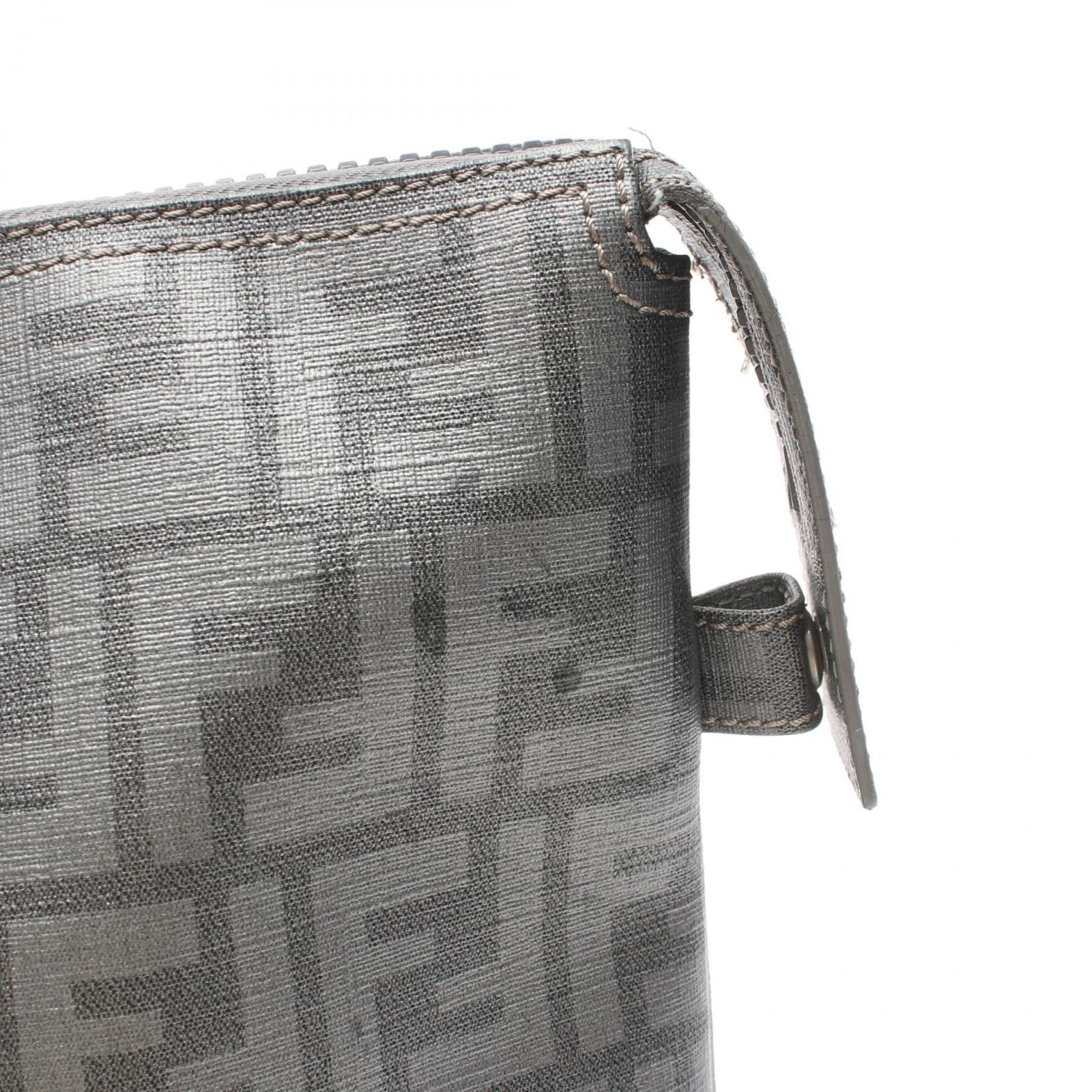 FENDI トートバッグ フェンディ FENDI トートバッグ ズッカ 7VA196-0ZD シルバー PVC