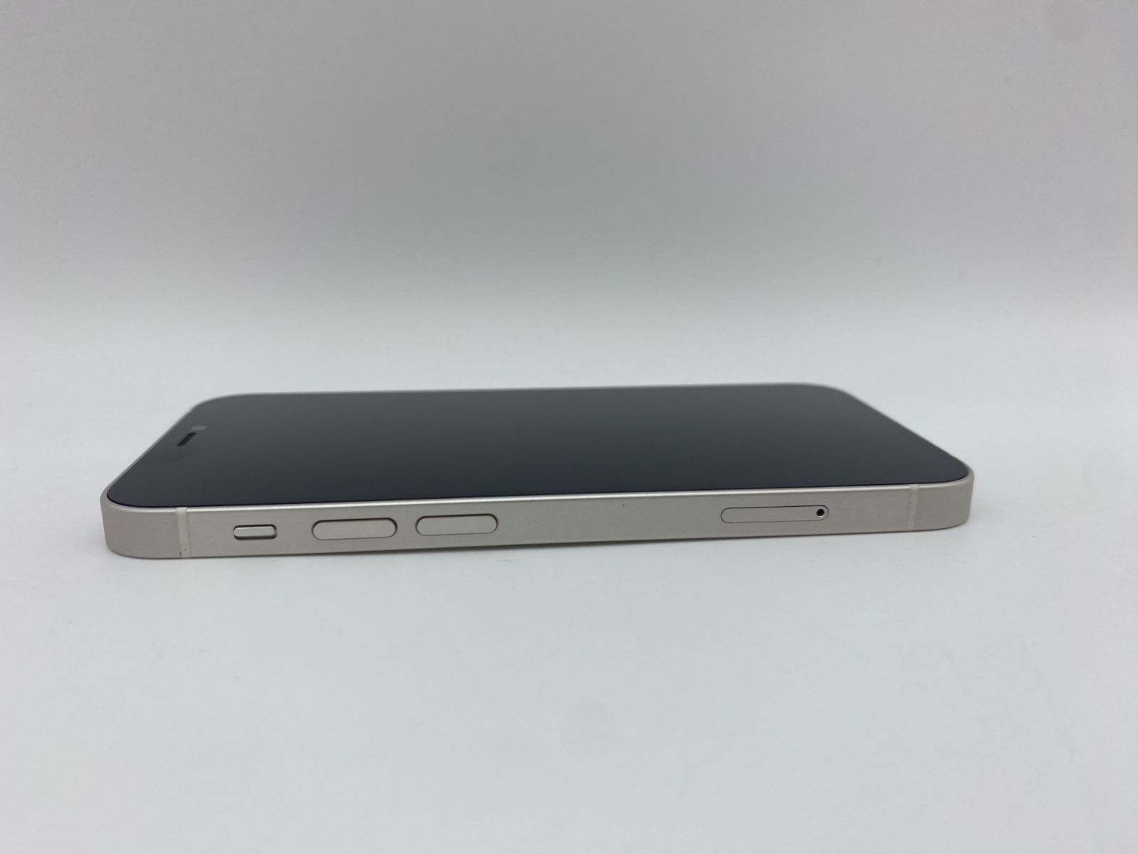 099★美品★iPhone 12 mini 256GBシムフリー/新品バッテリー ☆美品☆iPhone 12 mini 256GB スターライト/シムフリー/新品