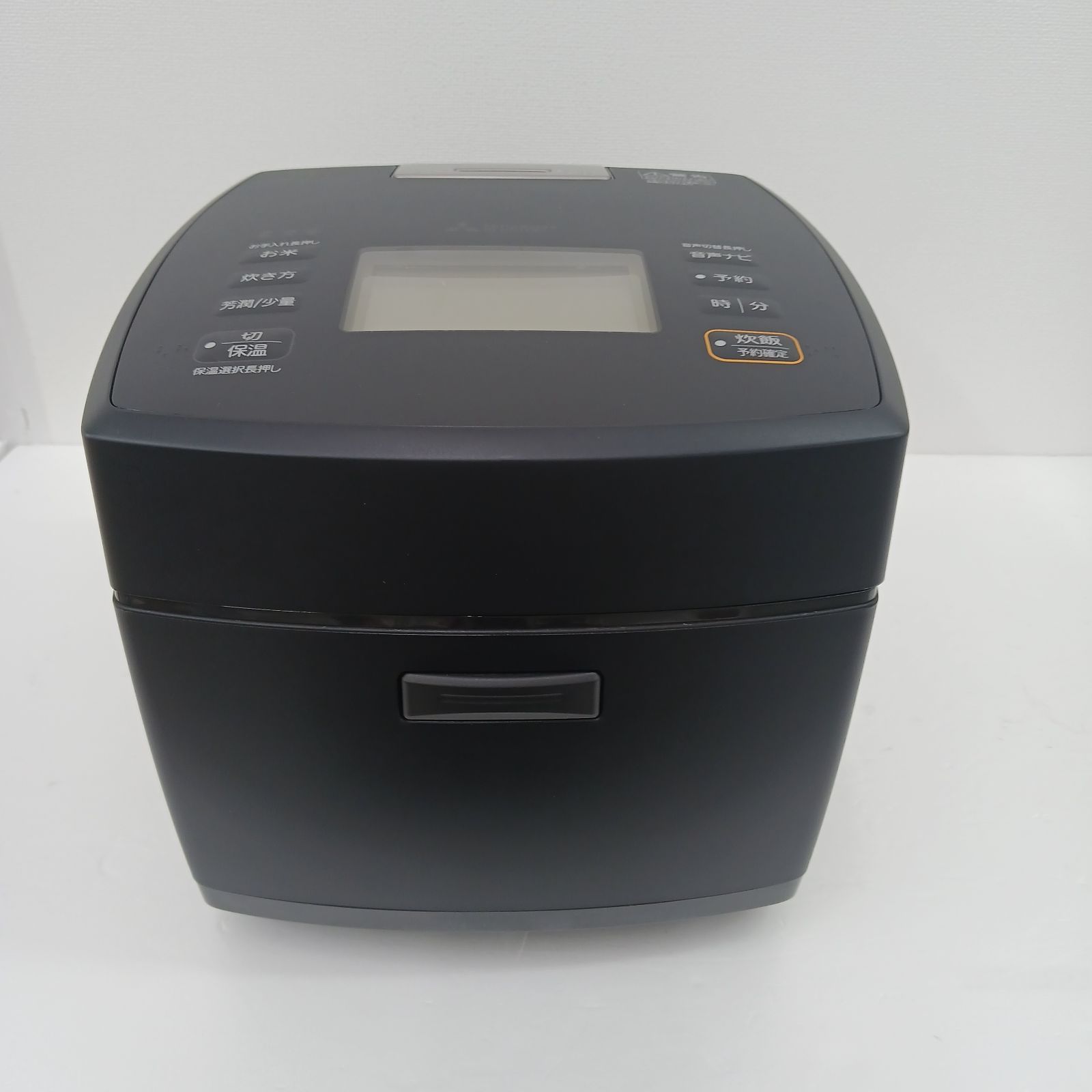 展示商品】三菱 MITSUBISHI 炊飯器 5.5合 本炭釜 IH 炭漆黒 NJ