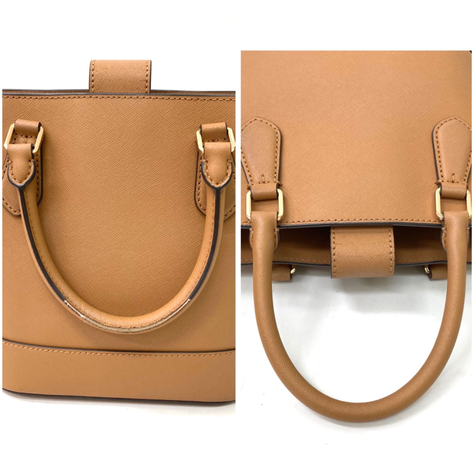 TORY BURCH】トリーバーチ ハンドバッグ エマーソン キャメル 