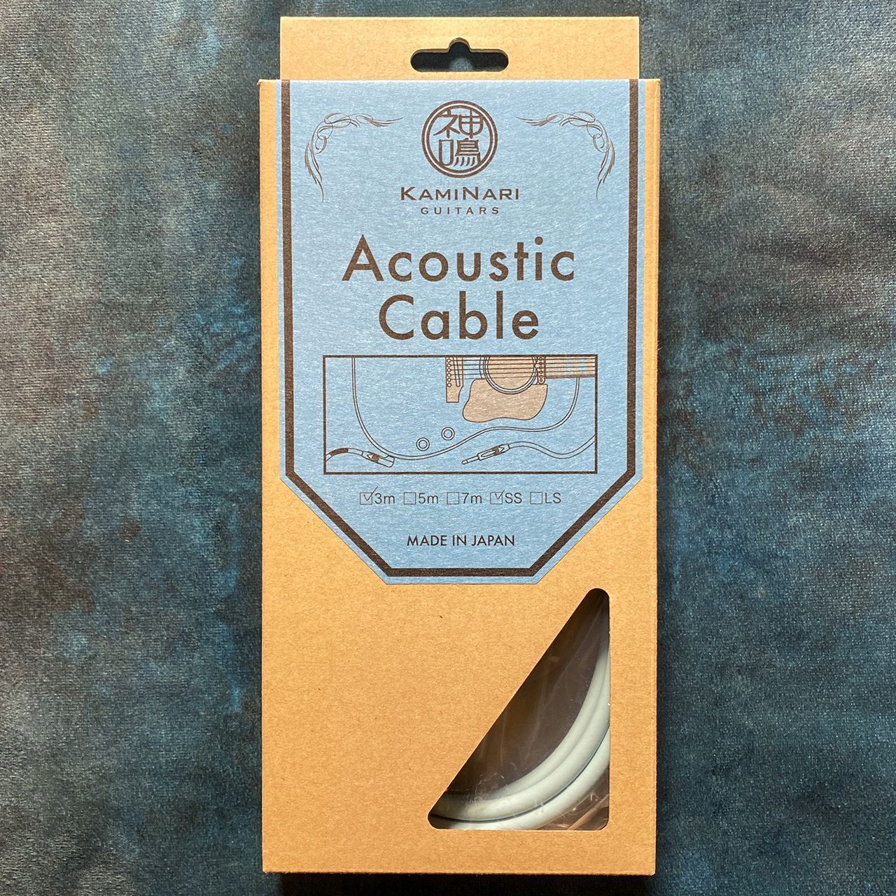 KAMINARI Acoustic Cable 3m SS