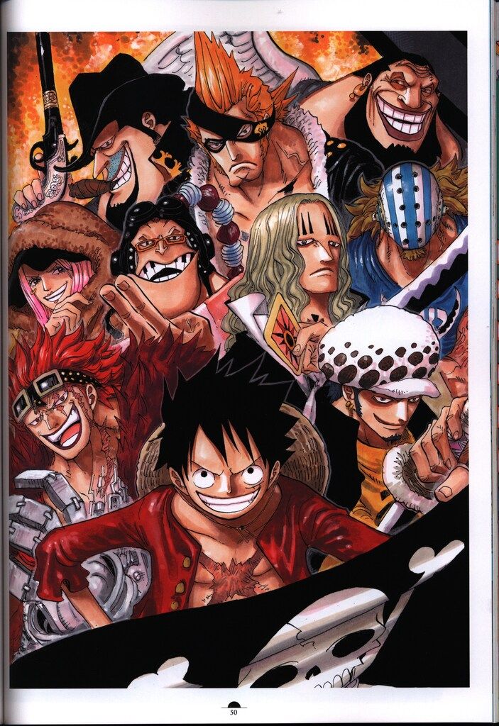 集英社 愛蔵版コミックス 尾田栄一郎 ONE PIECE COLOR WALK