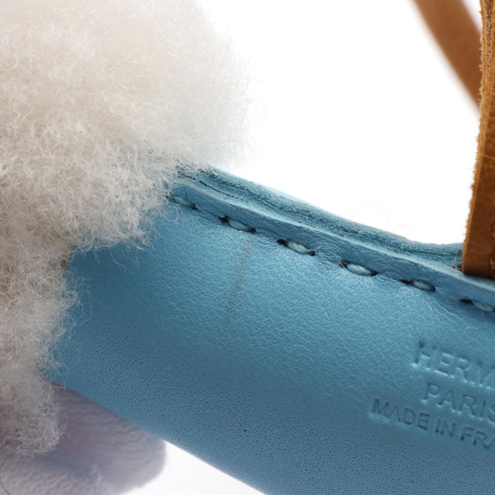 エルメス HERMES バディ チャーム セレストxクレ新品未使用