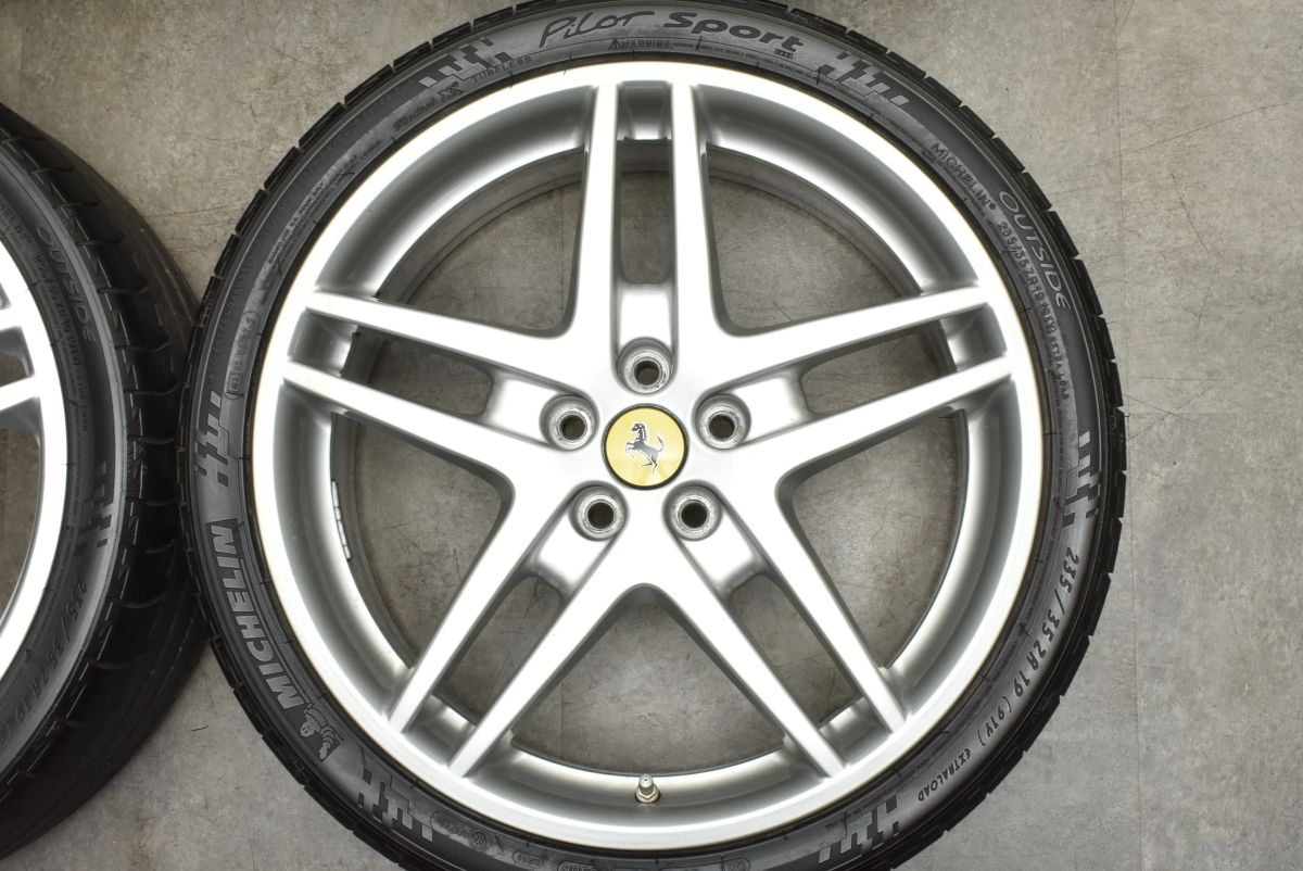 希少 正規品 BBS製】フェラーリ F430 純正 19in 7.5J +31.5 10J +39