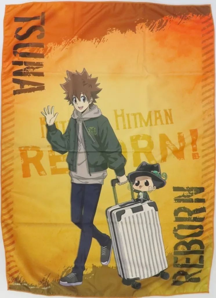 タオル・手ぬぐい 沢田綱吉＆リボーン ビッグタオル 「家庭教師