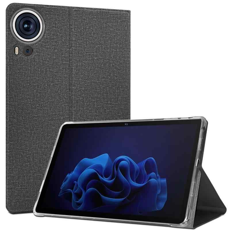 Avidpad S80 タブレット 専用手帳型ケース 三つ折りケース オートスリープ機能 衝撃吸収 指紋防止 手触りよい 着脱簡単 コンパクト