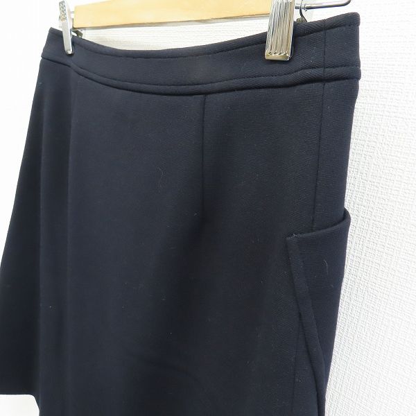 ジルサンダー ネイビー JILSANDER NAVY 膝丈スカート ポケット a938748
