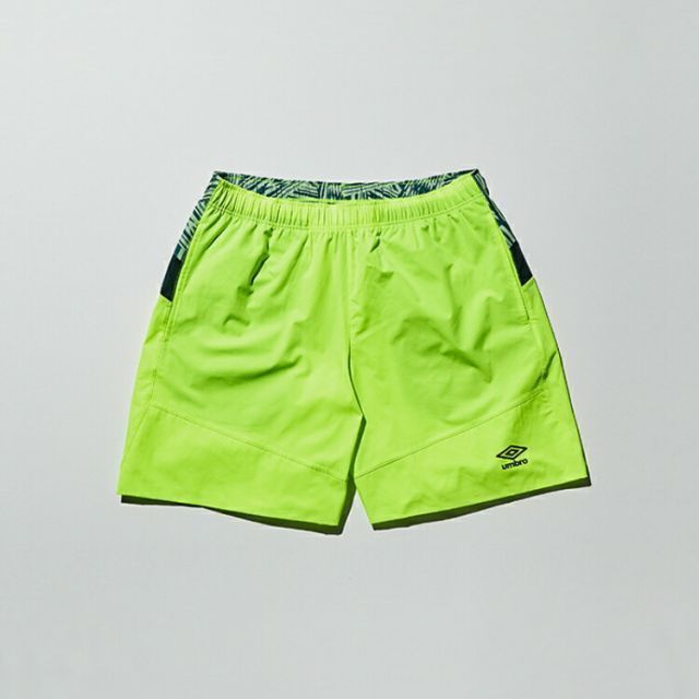 umbro アンブロ THE THIRD ウーブンパンツ フラッシュライム M UUUVJG33 FLIM | スポーツ スポーツ用品 運動 服 衣類 ウエア ボトムス パンツ ハーフパンツ 半ズボン 伸縮性 ストレッチ 着心地 機能性 