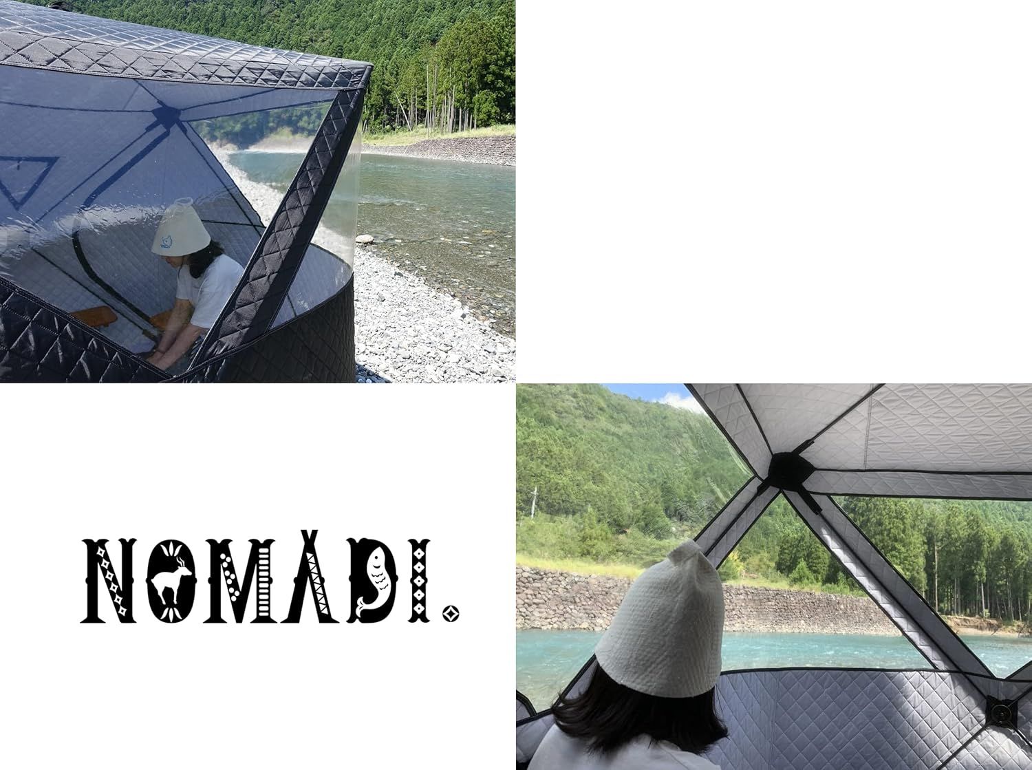 pastoral nomad テントサウナその日からできるプラン 幅225cm×奥行