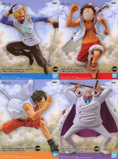 中古】フィギュア 全4種セット 「ワンピース」 ONE PIECE