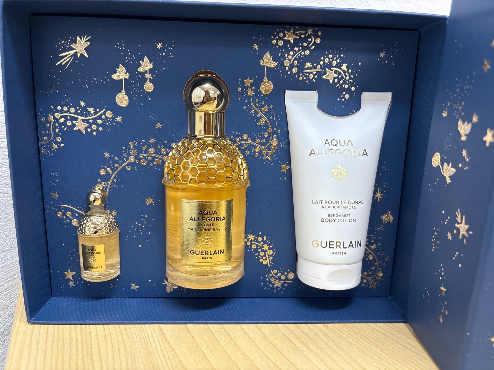 GUERLAIN クリスマスコフレ アクア アレゴリア フォルテ