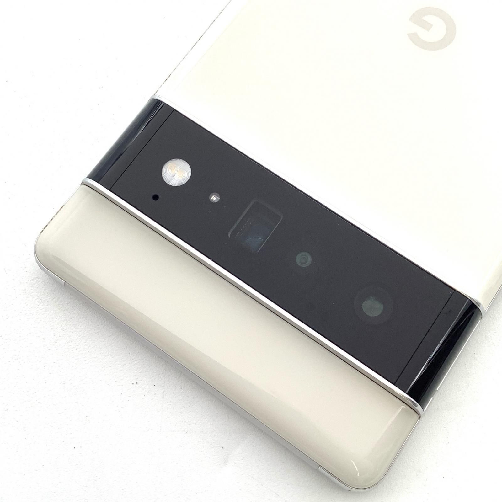 Google - 超美品 SIMフリーGooglePixel6Pro128GB GF5KQホワイト Google Pixel6 Pro 128GB GF5KQ Cloudy White simフリー
