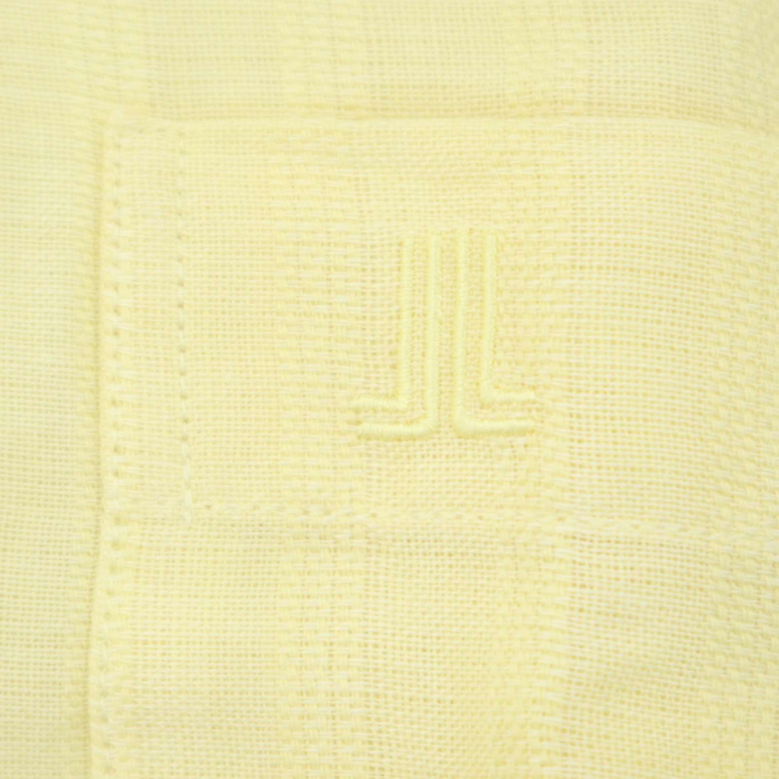 LANVIN COLLECTION ランバン コレクション ロゴ刺繍☆ 麻 リネン