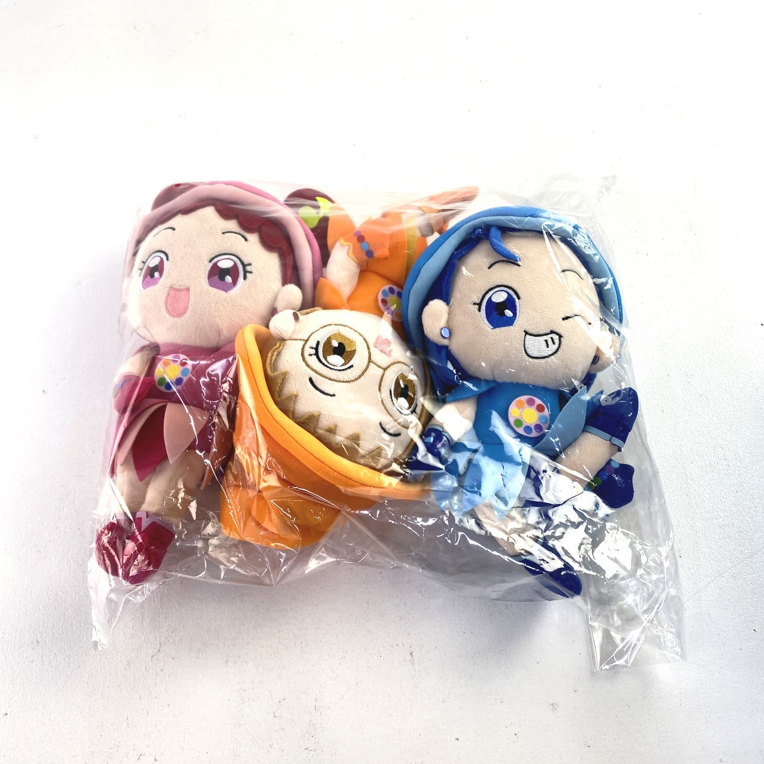 【★加古川物流】【・未開封品】おジャ魔女どれみ 25周年メモリアル展 ぬいぐるみ どれみ はづき あいこ 【723】