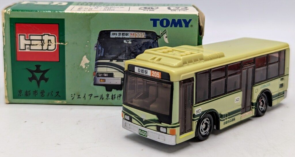 トミカ特注　京都市営バスJR京都伊勢丹開店特別企画品 トミー/ジェイアール西日本伊勢丹 トミカ 京都市営バス ジェイ