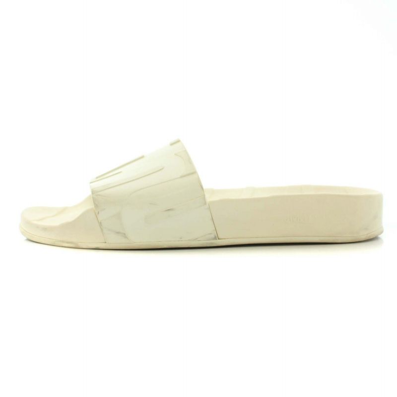 ジミーチュウ JIMMY CHOO シャワーサンダル プール ロゴ 36 23cm 白 