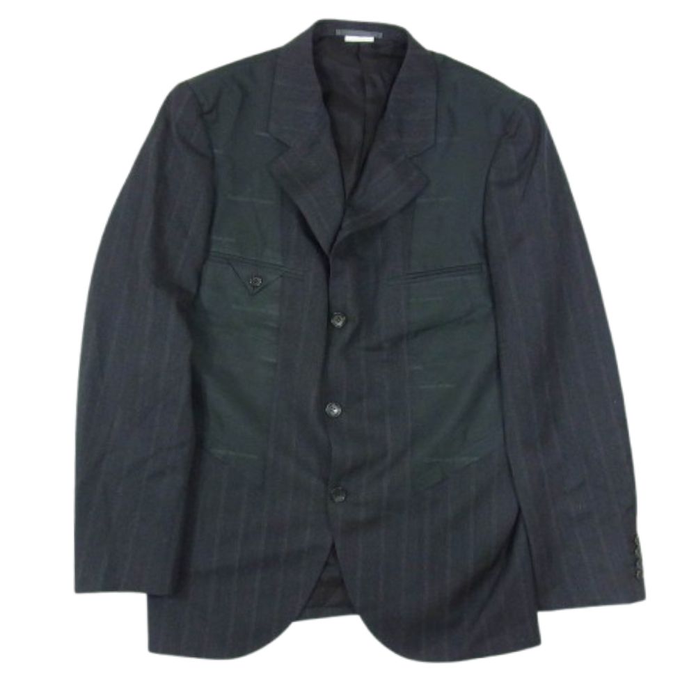 ゆ*ど様 ［田中オム］コムデギャルソンオム　ウールギャバテーラードジャケット　ヴ COMME des GARCONS HOMME（コム デ ギャルソン・オム）の