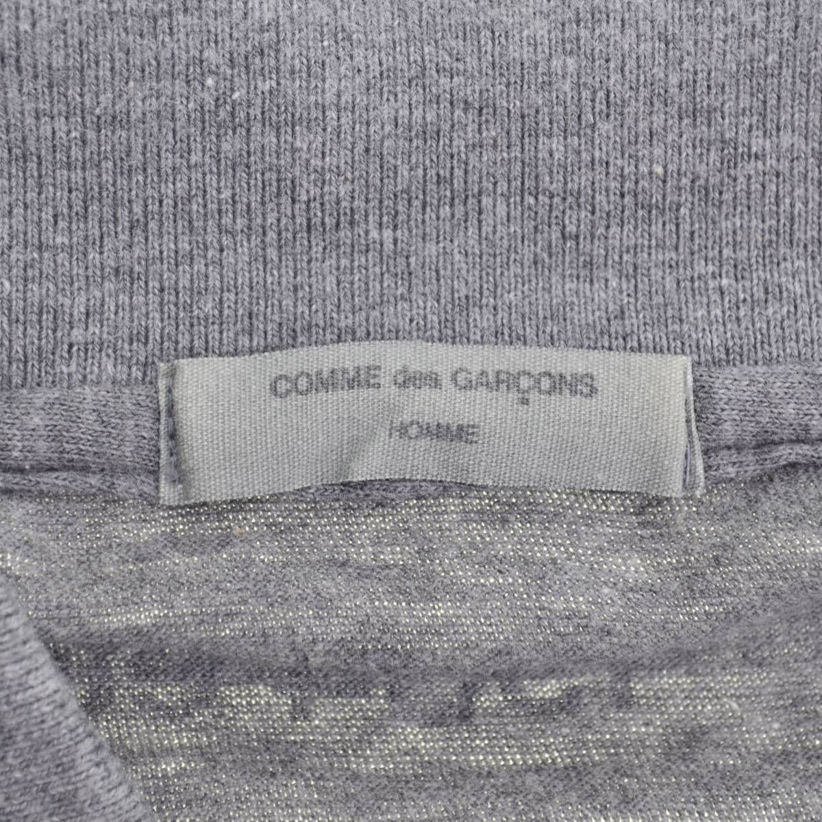 COMMEdesGARCONSHOMME】80s archive HT-020130 バックロゴ半袖