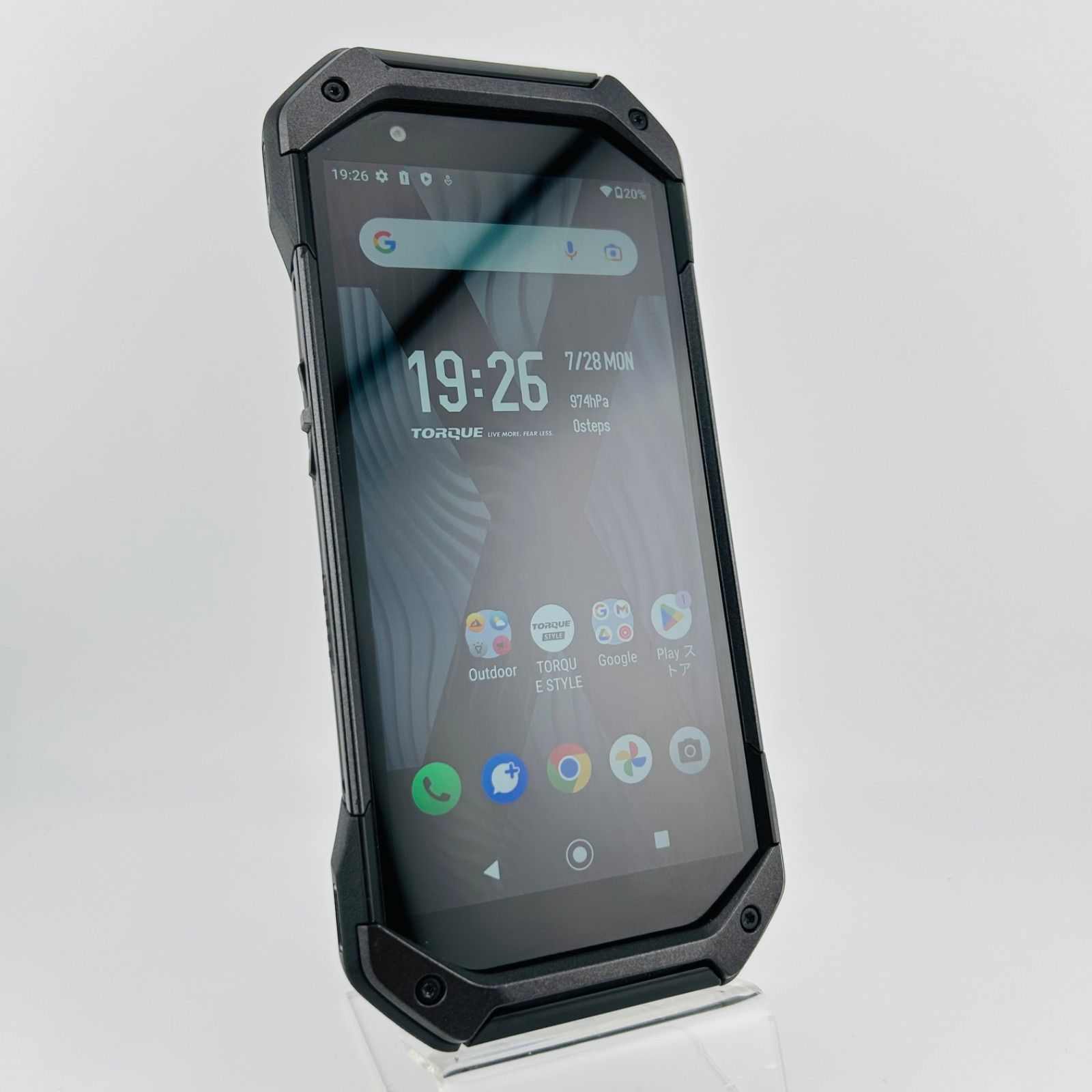 バッテリー良好 TORQUE 5G 128GB ブラック SIMフリー(simロック解除済 