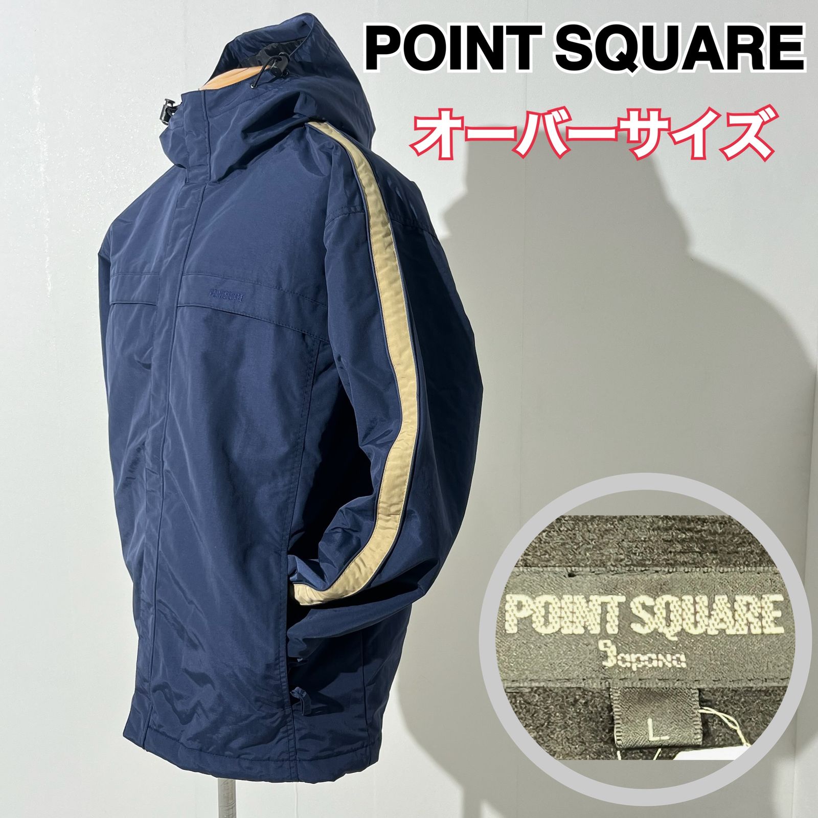 POINT SQUARE ポイントスクエア　スキー　スノボ　ウェア　Ｌ 2025年最新】POINT SQUARE スキーウェアの人気アイテム - メルカリ
