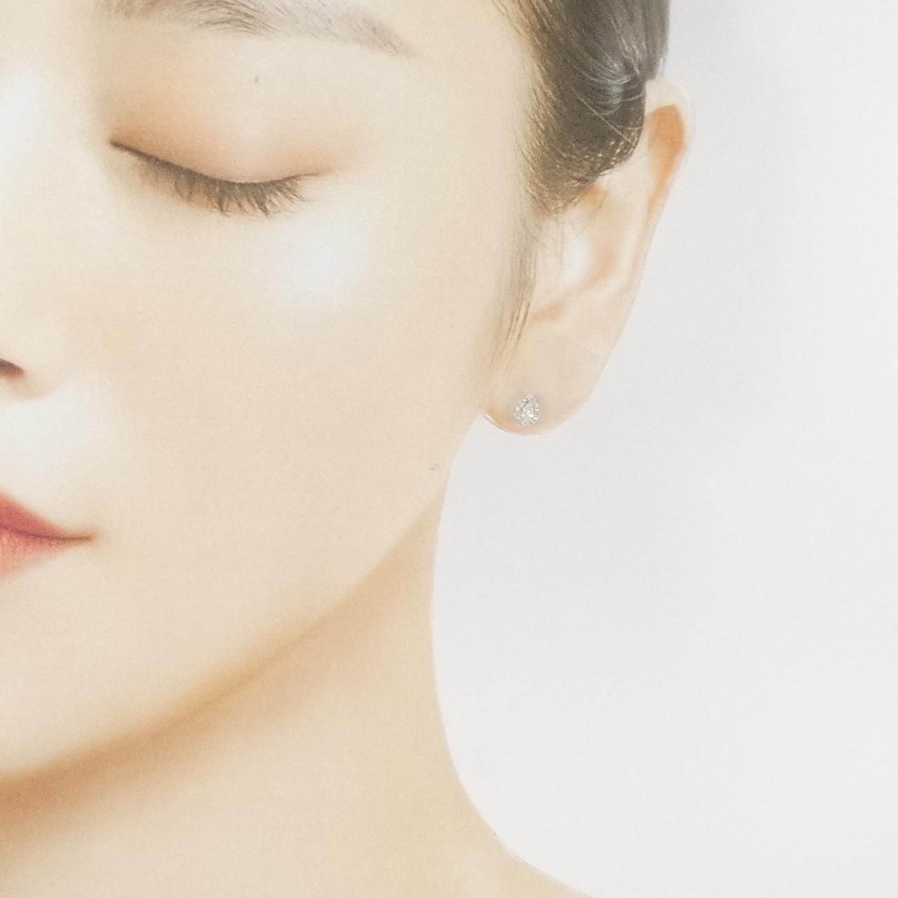 価格が一番安い! PT900 ダイヤモンド ピアス 0.20CT 【最短翌日配送】