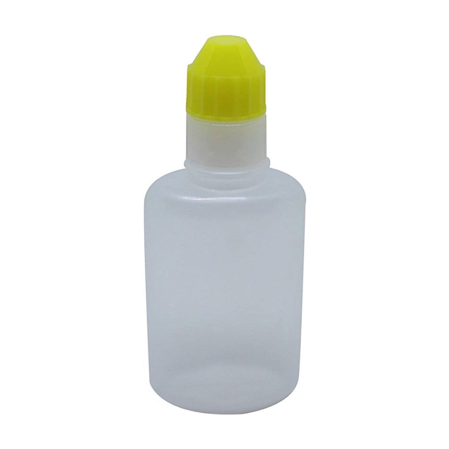 点滴容器フレッシュ(未滅菌) 点滴ボトル 08-3025-0904 キャップ：黄 エムアイケミカル 60CC(100ポンイリ)
