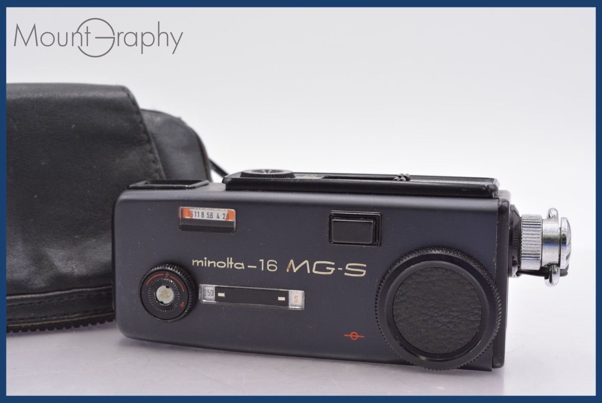☆ジャンク特価☆ ミノルタ MINOLTA 16 MG-S ブラック 同梱可 #7923