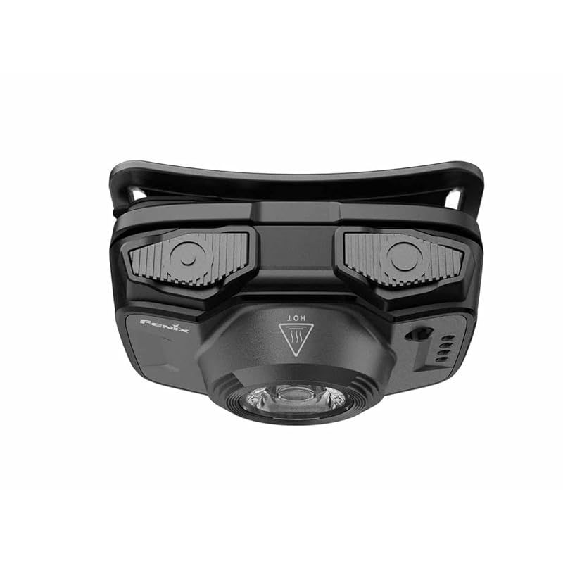 Fenix HL12R V2.0 ヘッドライト USB-C充電式 バッテリー内蔵 500ルーメン 軽量72.5g IP66防水 グレー 1