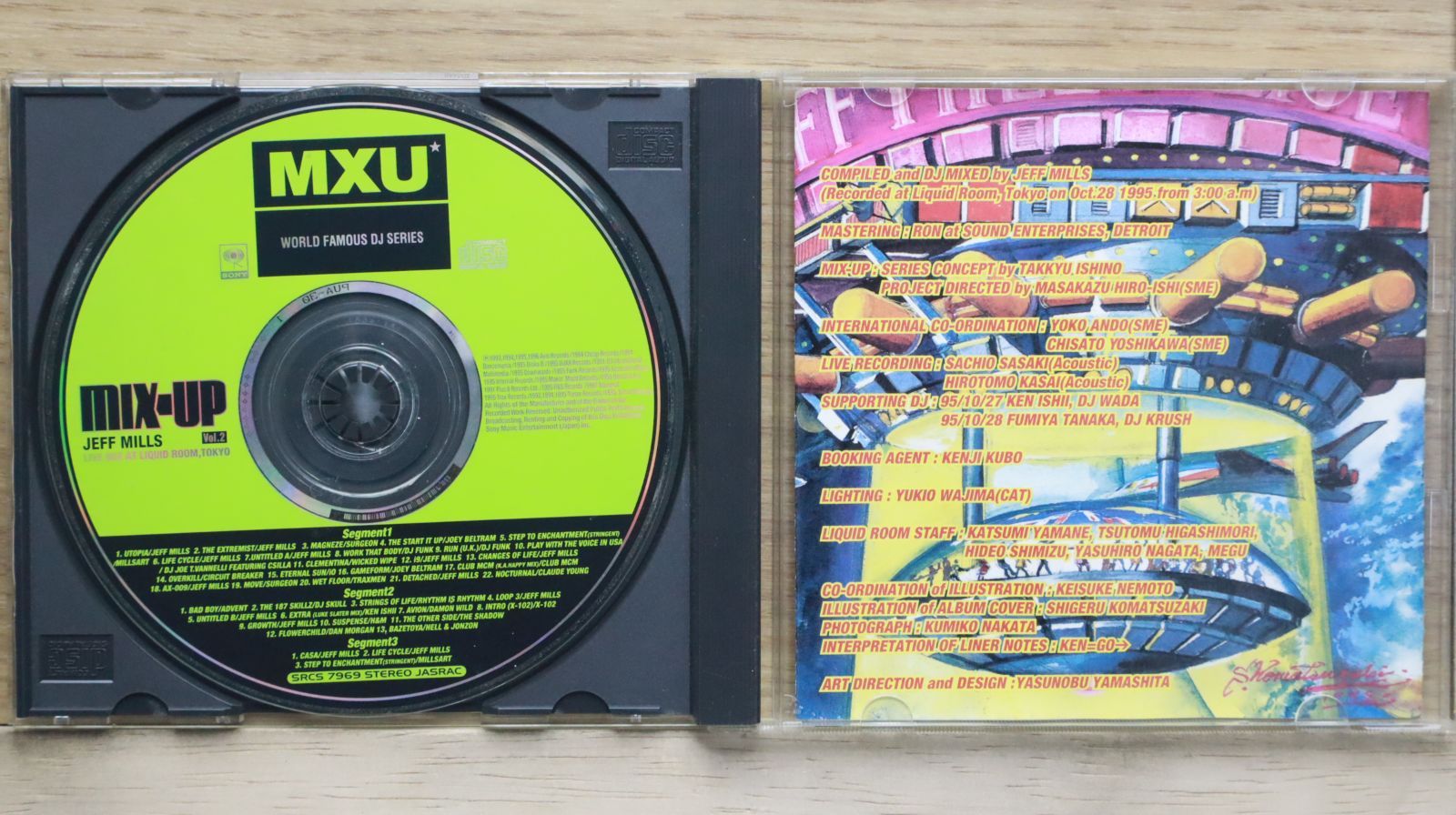 国内盤CD☆ジェフ・ミルズ/Jeff Mills□ ミックスアップ(2