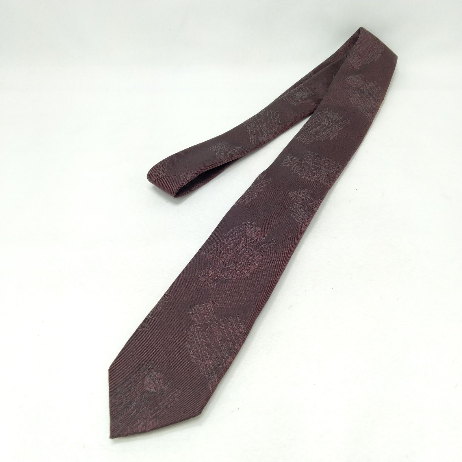 ✨️BERLUTI✨️ベルルッティ カリグラフィ柄 シルク ネクタイ