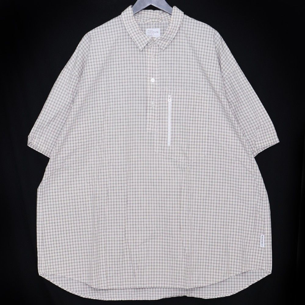 UPPER FIELD ONE ADVENTURE BIG S/S SHIRT XLサイズ グレー 22-UFO
