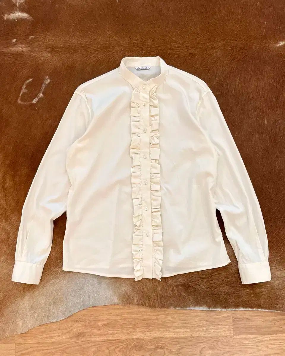 46 Loro Piana ロロ ピアーナ フリル シャツ