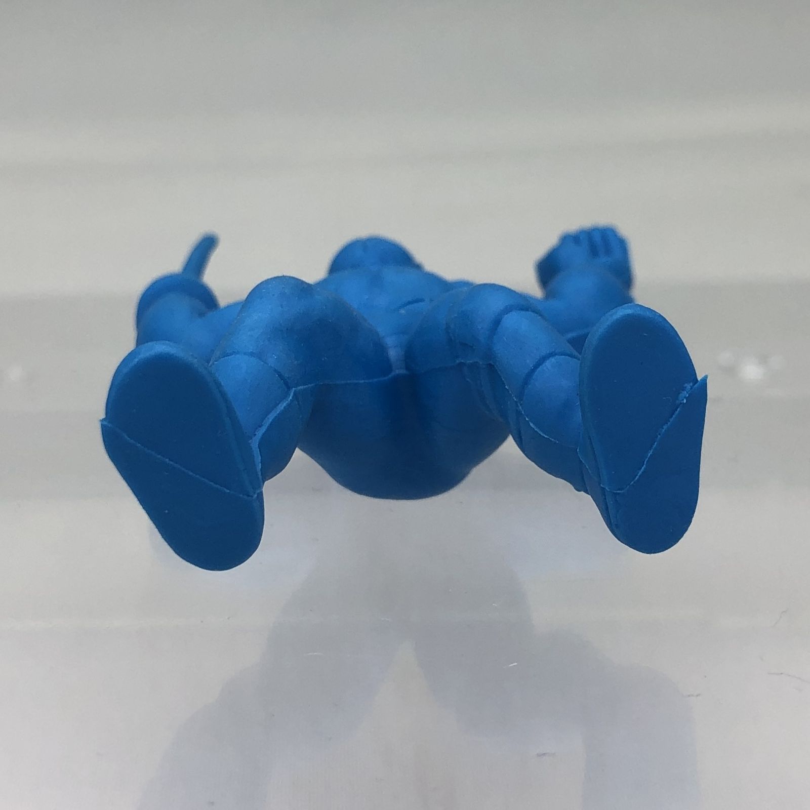 消しゴム】キン消し 幻の読者応募超人(無版権) ザ・フェンシング(青色