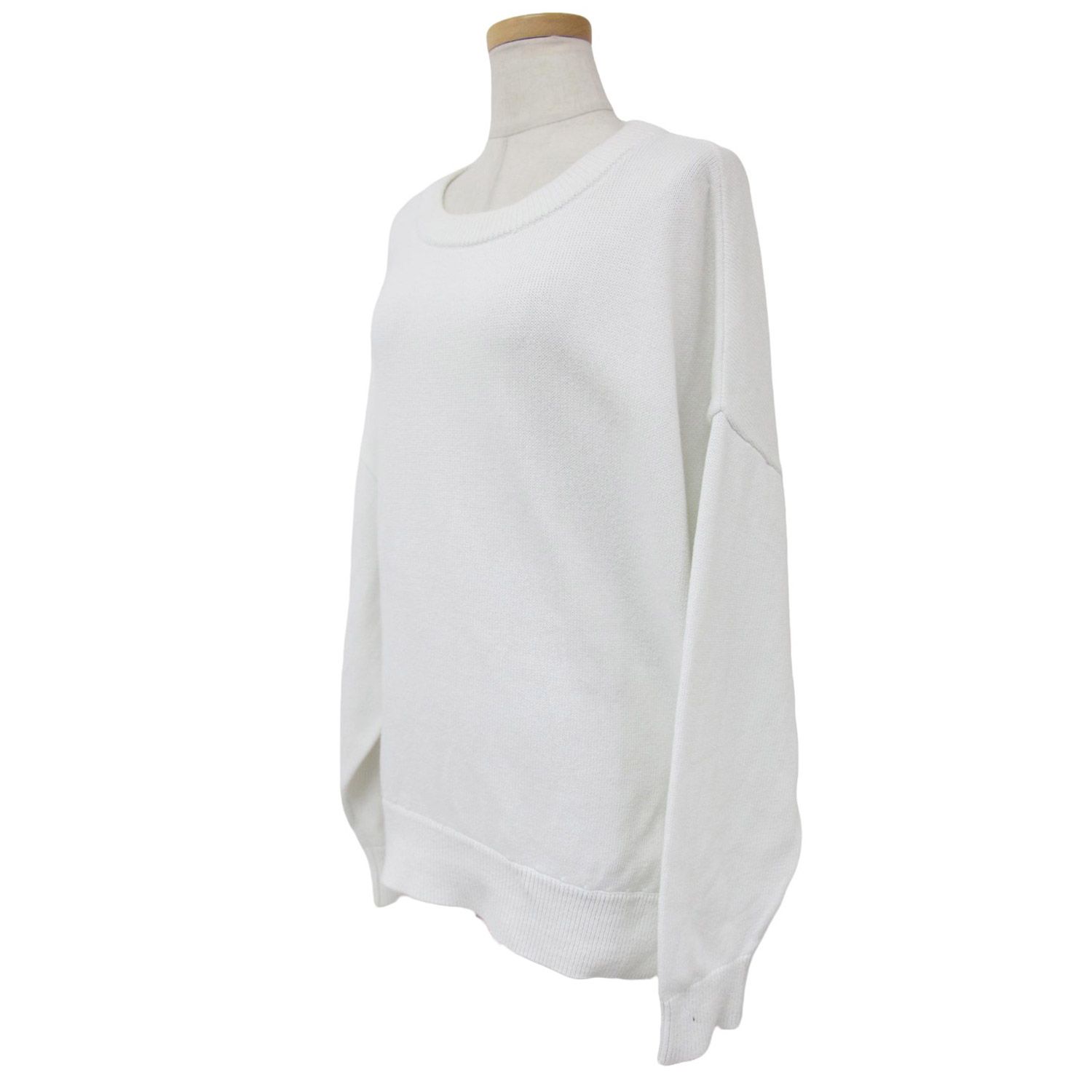 DEUXIEME CLASSE - 美品　ドゥーズィエムクラス　春ニット　オフホワイト Deuxieme Classe ドゥーズィエム クラス ニット ホワイト 白